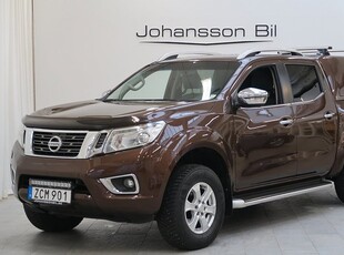 Nissan Navara2.3 dCi 4WD RESERVERAD Tekna 360° Navi Drag M%26K Kåp 2018, Pickup