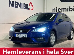 Seat LeonST 1.2 Style Drag Mvärm Psens Farthållare S V-hjul 2017, Kombi