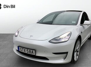 Tesla Model 3Long Range AWD LongRange Navigation Panoramatak 2020, Halvkombi