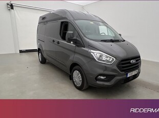 Ford CustomTransit L2H2 Värm 2xDörr Drag Kamera 2020, Minibuss