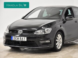 Volkswagen Golf1.4 R-line Adaptiv B-kam Drag SoV-hjul 2015, Halvkombi