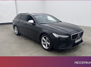 Volvo V90D5 AWD R-Design VOC Pano Värm Kamera Navi Elstol 2017, Kombi