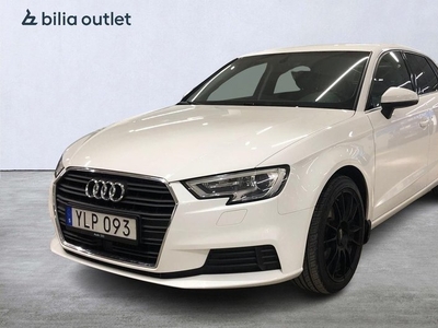 Audi A3Sportback 1.6 TDI Comfort P-Sensor Bluetooth 2017, Halvkombi