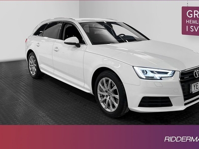 Audi A4Quattro 2.0 Proline Sportstolar P-sensorer 2016, Kombi