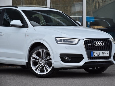 Audi Q3 2.0 TDI quattro S Tronic S-LINE DRAG GPS 177HK