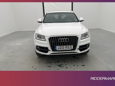 Audi Q5 2.0 TDI Q 190hk S-Line Pano Värm Navi Sensorer Drag