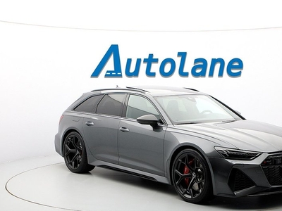 Audi RS6Performance B&O, Panorama, Night Vision 2024, Personbil