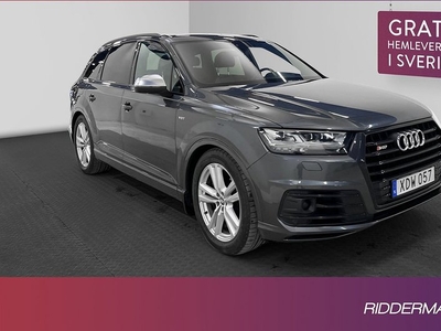 Audi SQ7Quattro 4.0 TDI V8 7-Sits B-kamera Navi Drag HUD 2017, SUV