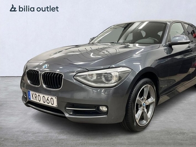 BMW 118d Rattvärme P-sensorer Bi-Xenon Keyless Bluetooth 2015, Halvkombi