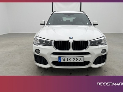 BMW X3 xDrive20d 190hk M-Sport Panorama Navi Drag LEASBAR