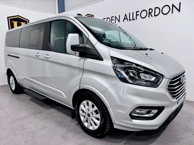 Ford Tourneo Custom 320 2.0 185hk 8-sits Euro 6 MOMS Värmare