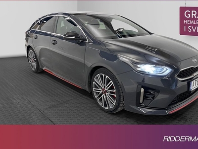 Kia Cee´dProGT 1.6 GT Pano Backkamera Navi JBL 2019, Halvkombi