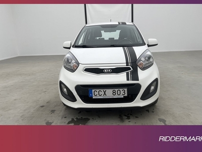 Kia Picanto 1.0 MPI 68hk Värmare Rattvärme 2-brukare LÅGMIL