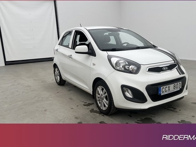 Kia Picanto1.0 MPI Värmare Rattvärme 2-brukare LÅGMIL 2014, Halvkombi