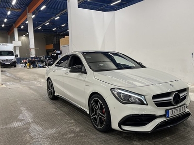 Mercedes CLA45 AMGBenz CLA 45 4M AMG Sport Skalstolar Pano H K 2017, Sportkupé