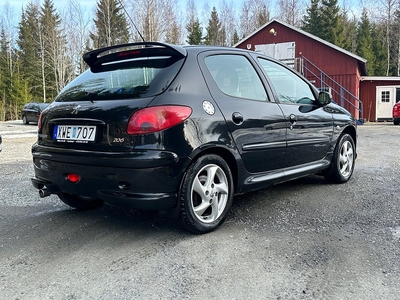 Peugeot 206 5-dörrar 1.6 XS. 11000 Mil, Mycket fin bil