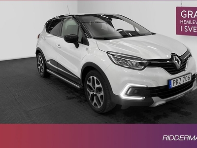 Renault Captur1.2 TCe Panorama BOSE Kamera Halvskinn 2017, Halvkombi