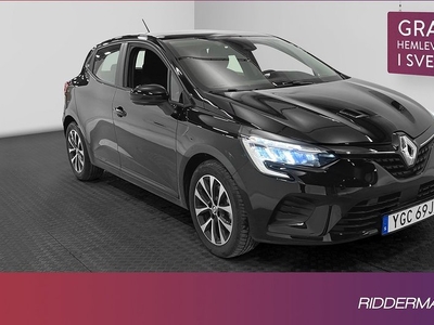 Renault ClioE-TECH 0.45l mil CarPlay Keyless Lågmilad 2022, Halvkombi