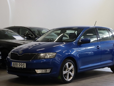 Skoda Rapid Spaceback 1.2 AUX PARKSENSOR S&V HJUL FULLSERVAD