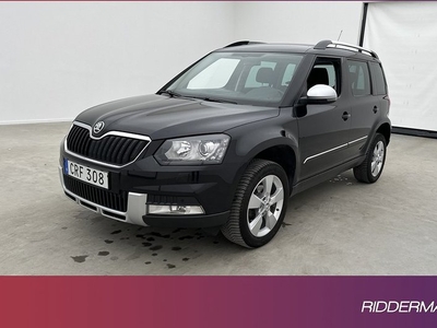 Skoda YetiOutdoor TDI 4x4 Värmare Kamera Navi Drag 2016, Halvkombi