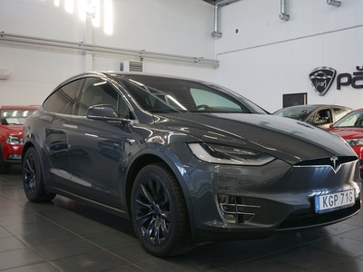 Tesla Model X 75D /6 Sits /Dragkrok 333hk