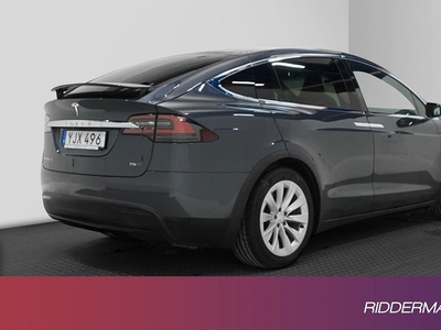 Tesla Model X75D AWD 6 Sits Uppgraderad AP Svensksåld 2017, SUV