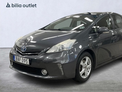 Toyota PriusHybrid CVT 7-Sits Pano Navi Head up Keyless 2013, Halvkombi