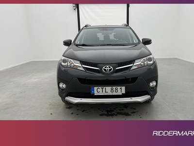 Toyota RAV4 2.0 4WD 151hk 2 Brukare B-kamera Keyless Navi