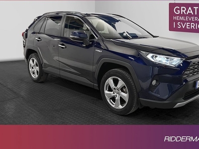 Toyota RAV4Hybrid AWD 1 Brukare Pano B-kamera Keyless Skinn 2021, SUV