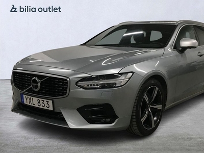 Volvo V90D4 AWD R-Design BLIS|VOC|360°|Dragkrok 2018, Kombi