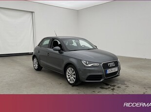 Audi A1Sportback 1.2 TFSI Proline Välservad 0,51l mil 2014, Halvkombi