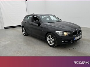 BMW 116hk Sport line Två-Brukare Sensorer Sportstolar 2012, Halvkombi