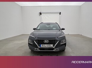 Hyundai Kona Hybrid 1.6 141hk Premium Kamera CarPlay Välserv