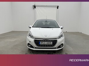 Peugeot 208 VTi 82hk Active Panorama Värm Sensorer Välservad