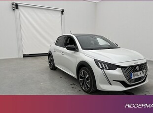 Peugeot e-208GT Navi Sensorer CarPlay Snabbladdning 2022, Halvkombi