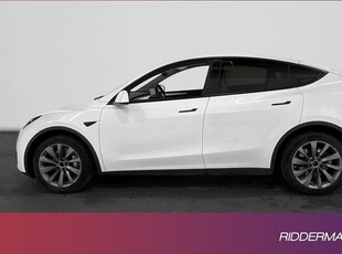 Tesla Model Y Long Range AWD Dragkrok Ljus interiör 2021, SUV