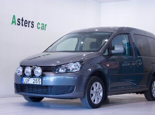 Volkswagen Caddy 1.6 TDI Automat Drag 5-Sits Ny Besikt 102hk