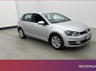 Volkswagen Golf1.2 TSI Style Värm Sensorer Välservad 2014, Halvkombi