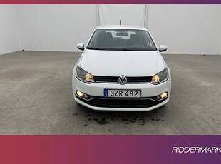 Volkswagen Polo 1.2 TSI 90hk En-brukare Bluetooth Välservad