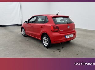 Volkswagen Polo 1.2 TSI DSG 90hk 360 kr Skatt 0,41L/mil