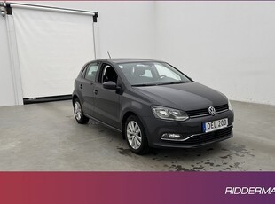 Volkswagen Polo1.2 TSI Värmare Sensorer Farthållare 2017, Halvkombi