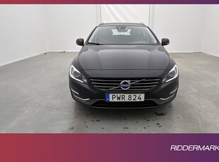 Volvo V60 D4 AWD Summum VOC Värm Sensorer Elstol Skinn Drag