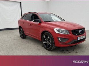 Volvo XC60D4 AWD R-Design Pano VOC Värmare Navi 2016, SUV