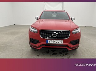 Volvo XC90 D5 AWD R-Design 7-sits VOC Pano Kamera BLIS Drag