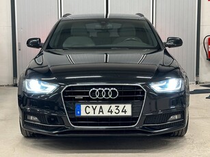 Audi A4 Avant 2.0 TDI 190HK QUATTRO S-LINE SENSORER VÄLSERVD