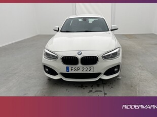 BMW 118 i 136hk M Sport Sensorer Låg-Skatt Välserv 0,51L/mil