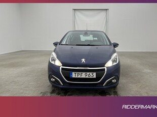 Peugeot 208 1.2 VTi 82hk Active Värmare Farthållare Välserv