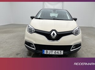 Renault Captur TCe 90hk Expression Navi Sensorer Välservad