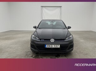 Volkswagen Golf GTE 204hk Kamera Värm CarPlay Drag Välservad