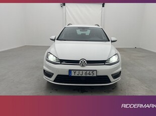 Volkswagen Golf Sportscombi 150hk R-Line Värmare Kamera Drag